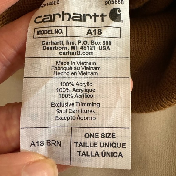 Carhartt Beanie OS - Picture 3 of 3
